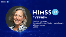 Dr. Monique Mansoura, executive director of global health security and biotechnology at MITRE
