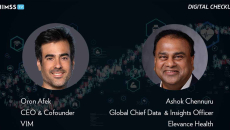 Ashok Chennuru at Elevance Health and Oron Afek at Vim_Photo Genetic engineering concept by metamorworks/iStock/Getty Images Plus