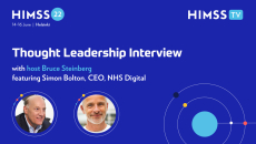 Simon Bolton, CEO at NHS Digital and Bruce Steinberg