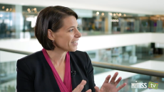 Tina Joros talks to HIMSS TV about healthcare innovation