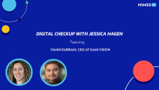 Yamin Durrani, CEO of Kami Vision, and Jessica Hagen