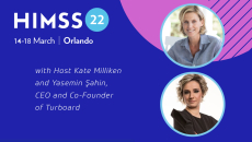 Yasemin Şahin, CEO and cofounder of Turboard and Kate Milliken