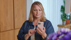 Person using cellphone