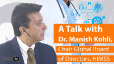 Chair Global Board of Directors of HIMSS Dr. Manish Kohli