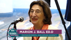 Marion Ball speaks to women entering health IT