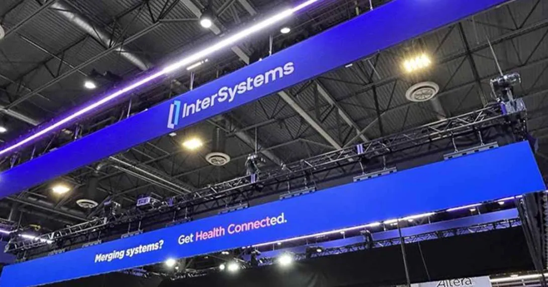 InterSystems booth at HIMSS25