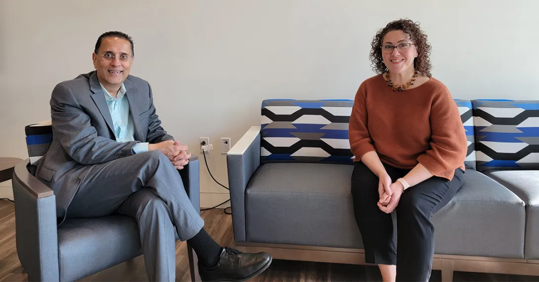 Dr. Hardeep Singh Andrea Bradford of AHRQ