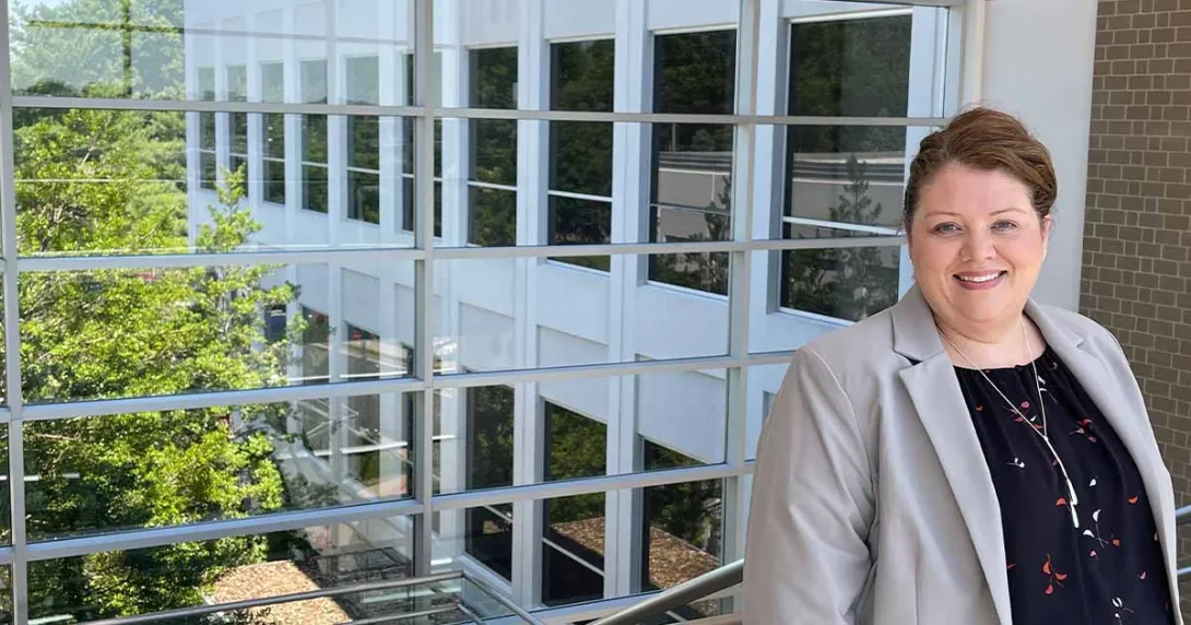 Summer Blackerby, RN, of CoxHealth Hospital on nursing informatics