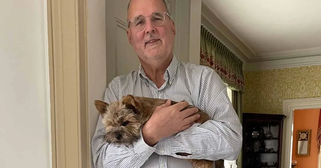 Quincie, and her best friend, Dr. David Klimstra, cofounder of Paige