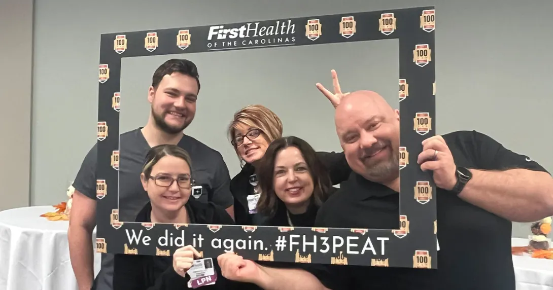 Stephen Kapa and the telehealth team at FirstHealth