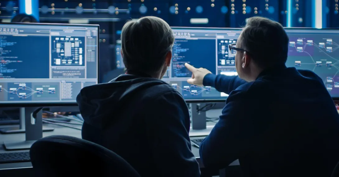 Health system IT team members build custom software