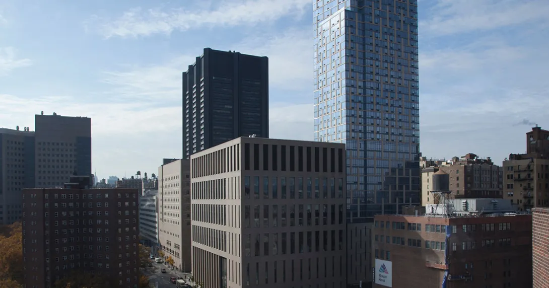 Mount Sinai Health System building complex in New York City