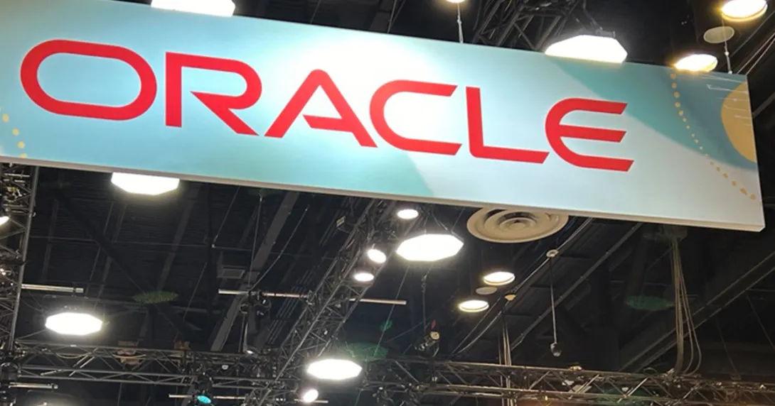 Oracle anchor exhibit at HIMSS24