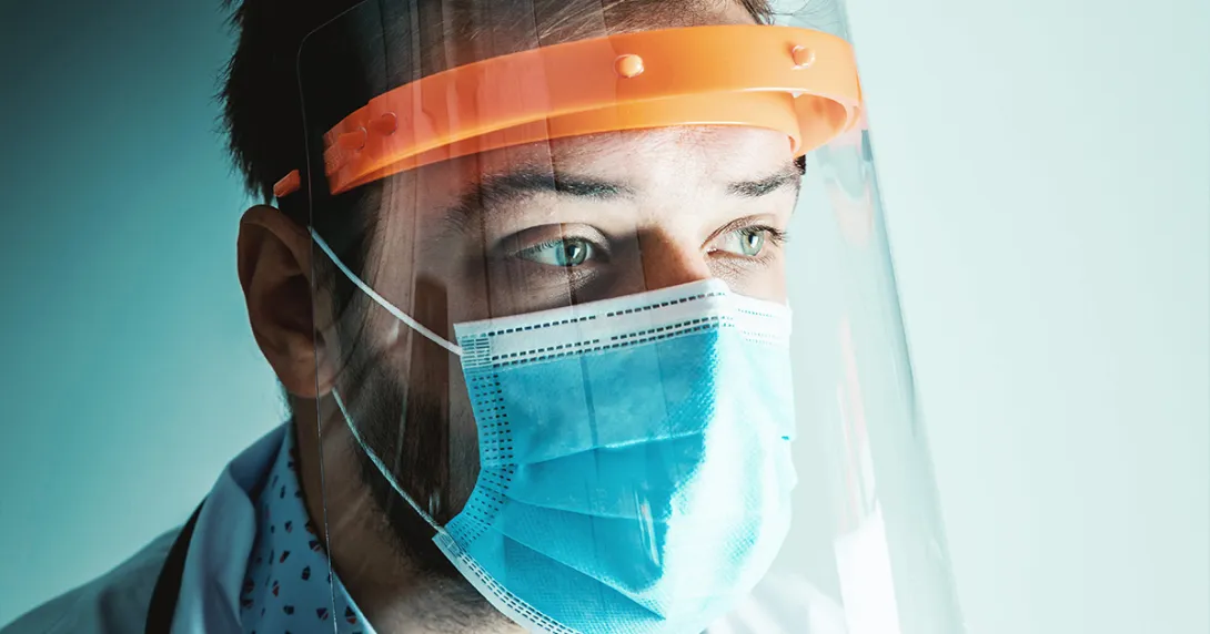 Person in PPE