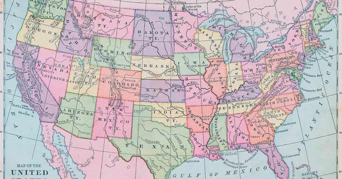 Map of the United States