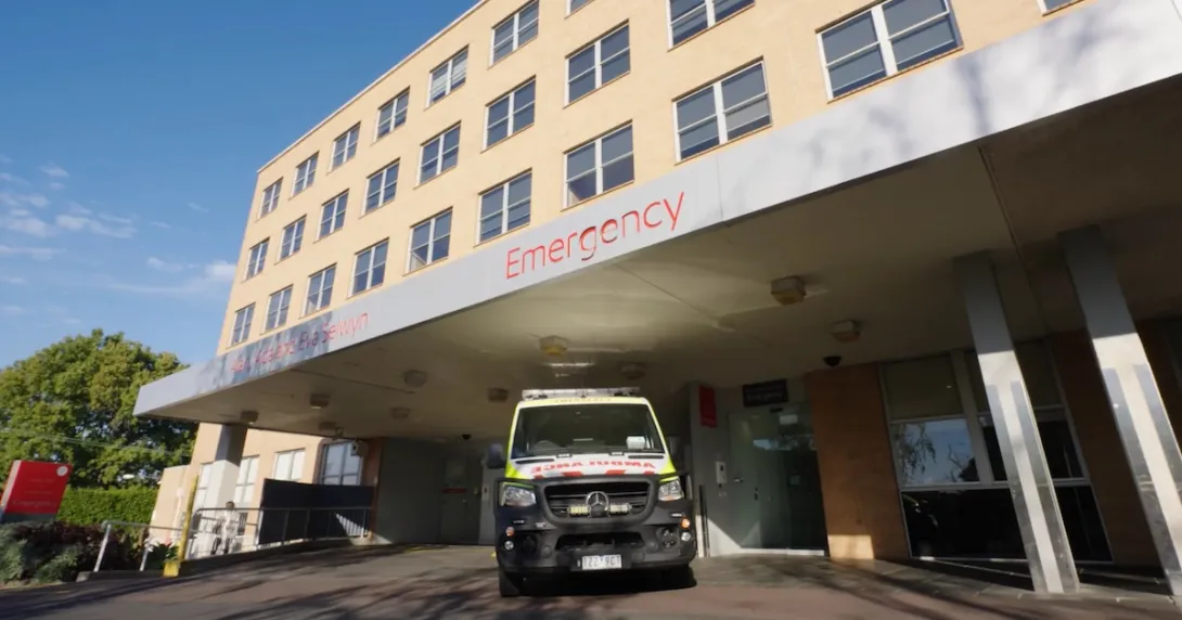 Cabrini Health Emergency Department in Malvern, Victoria