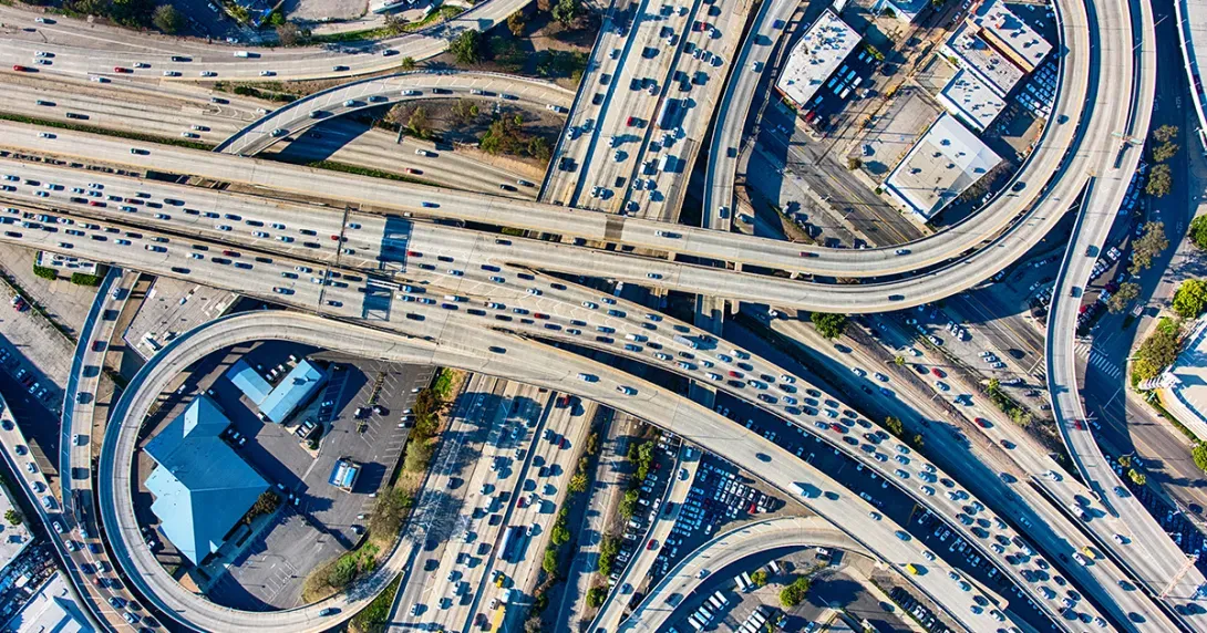 roadway and onramps