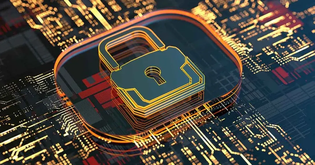 lock showing on motherboard