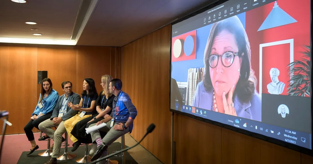 Cybersecurity session at HIMSS23 Europe