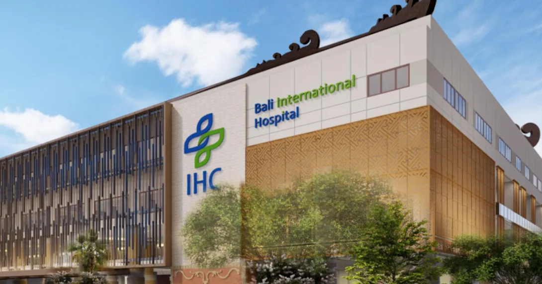 An artist's impression of Bali International Hospital