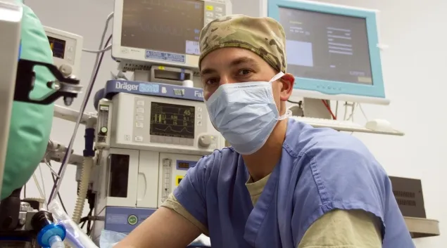 AMA President Dr. Jesse Ehrenfeld is a practicing anesthesiologist.