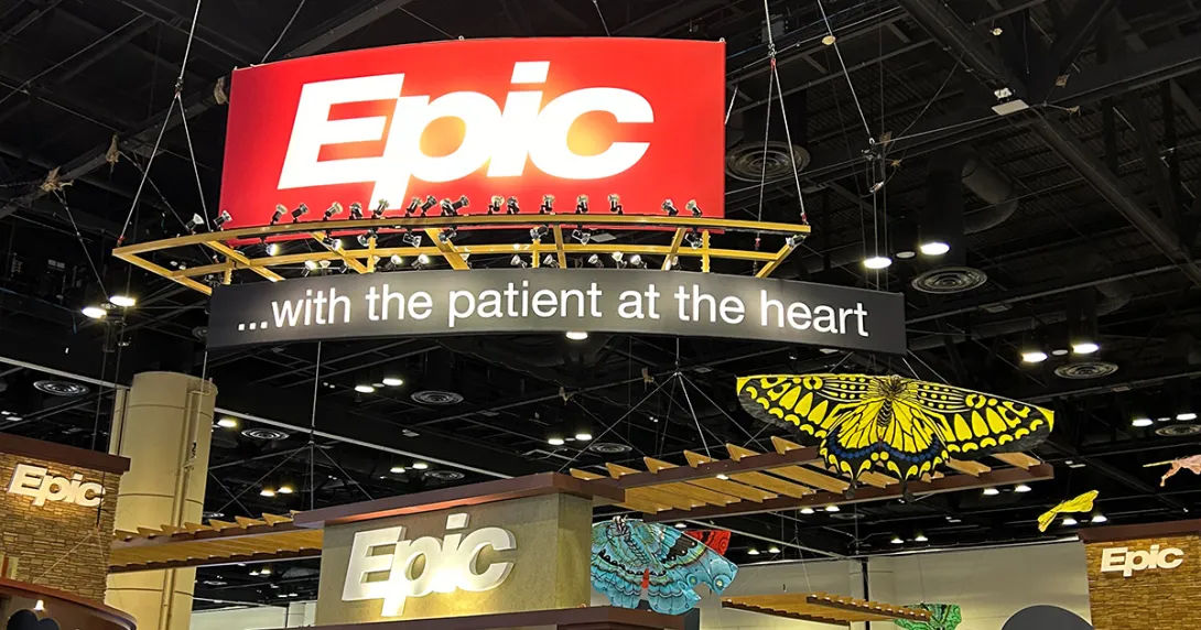 Epic Booth at HIMSS24