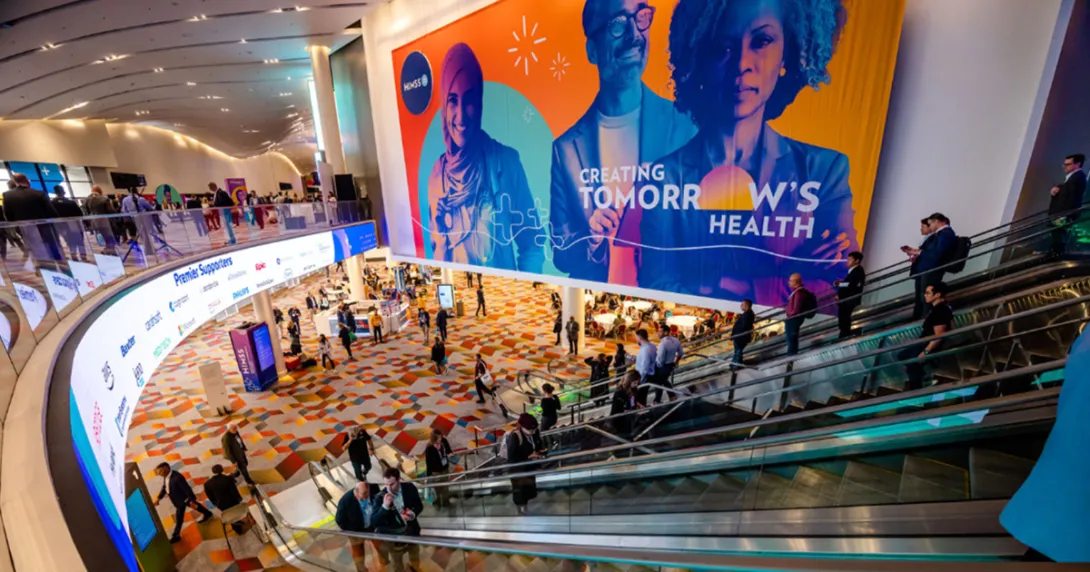 HIMSS25 Las Vegas main entrance