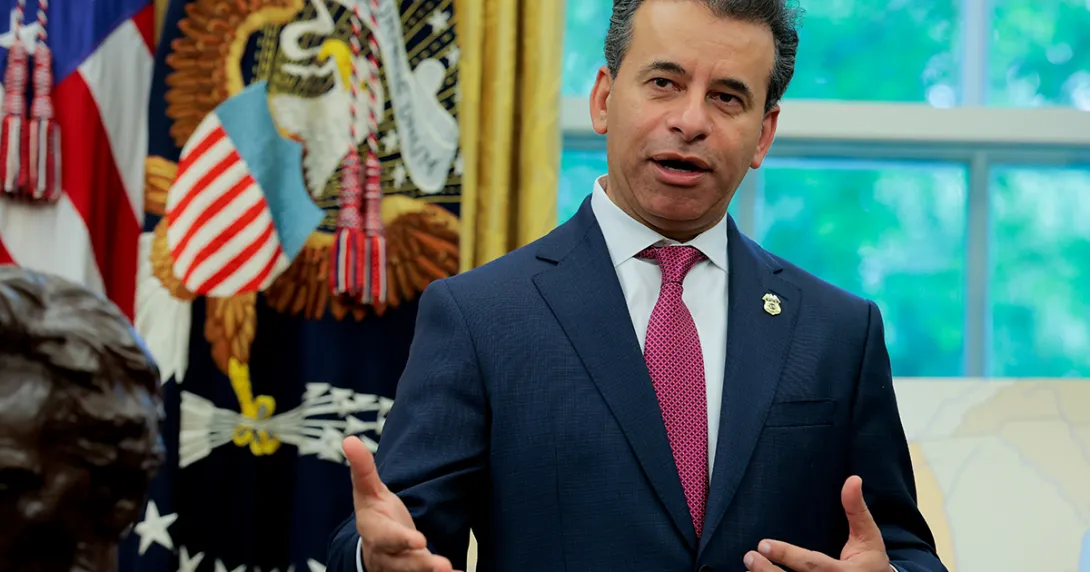 FDA Commissioner Marty Makary speaks in the Oval Office