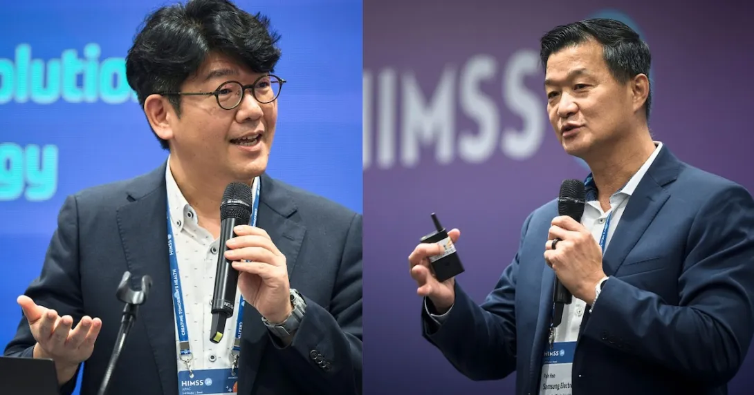 Samsung officials in HIMSS24 APAC
