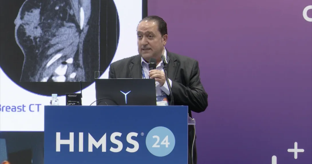 Monief Eid, senior consultant for the Ministry of Health Saudi Arabia, at HIMSS24 APAC