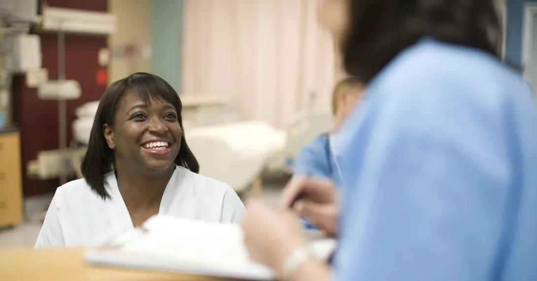 Healthcare receptionist