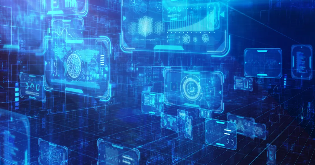 Image of network showing multiple medical devices or IoT inputs